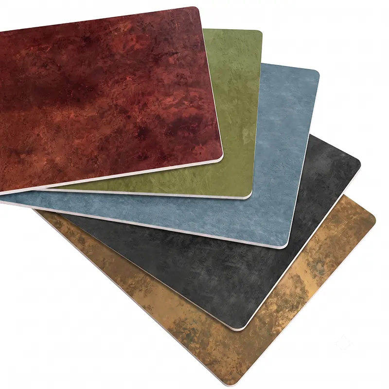 Faux Patina Wall Panel